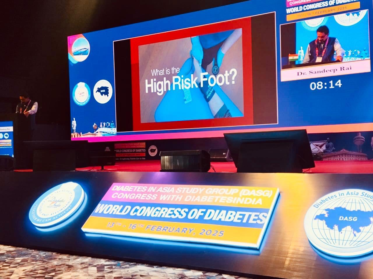 dr sandeep rai - diabetologist in kharghar & vashi, navi mumbai at event