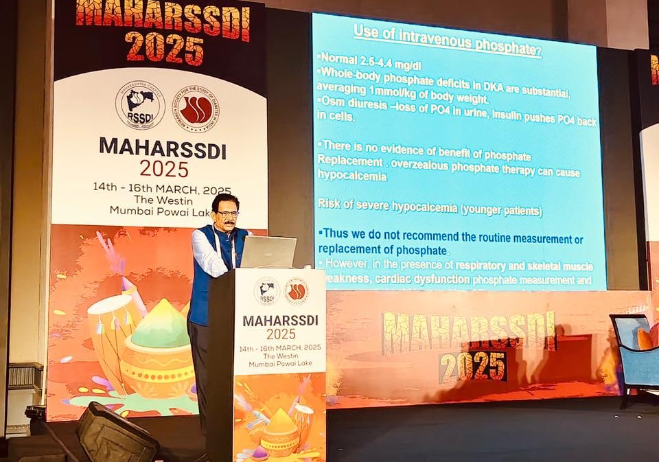 dr sandeep rai - diabetologist in kharghar & vashi, navi mumbai at event