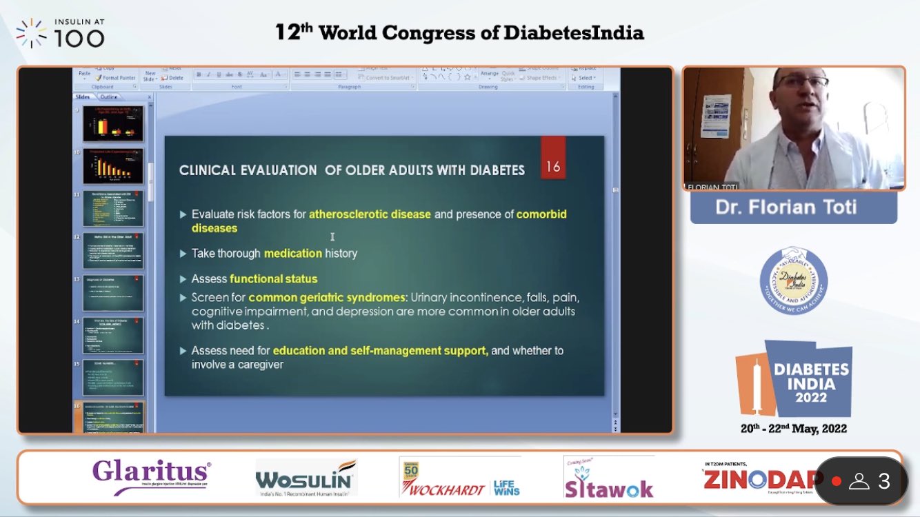 dr sandeep rai - diabetologist in kharghar & vashi, navi mumbai at event