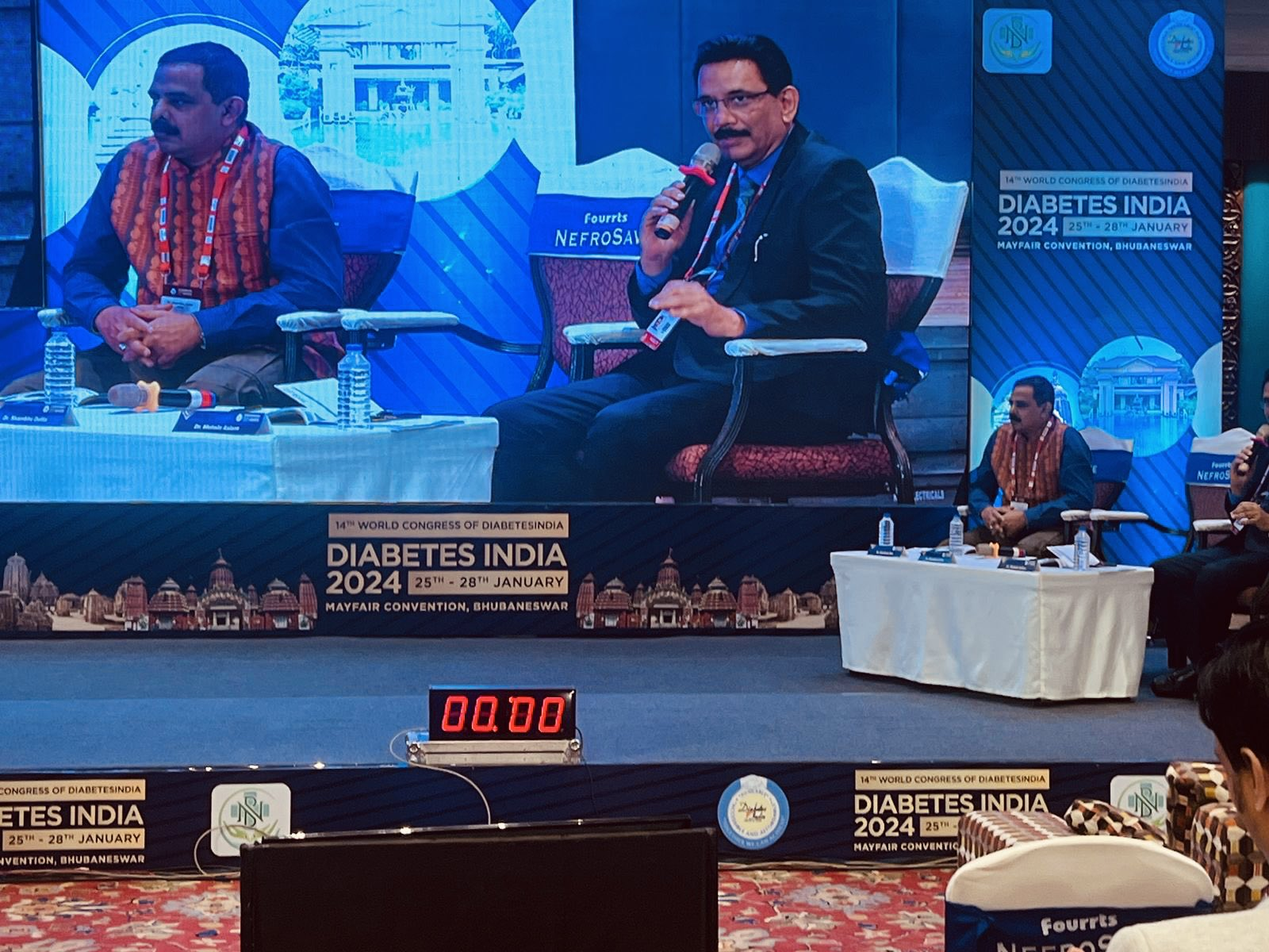 dr sandeep rai - diabetologist in kharghar & vashi, navi mumbai at event