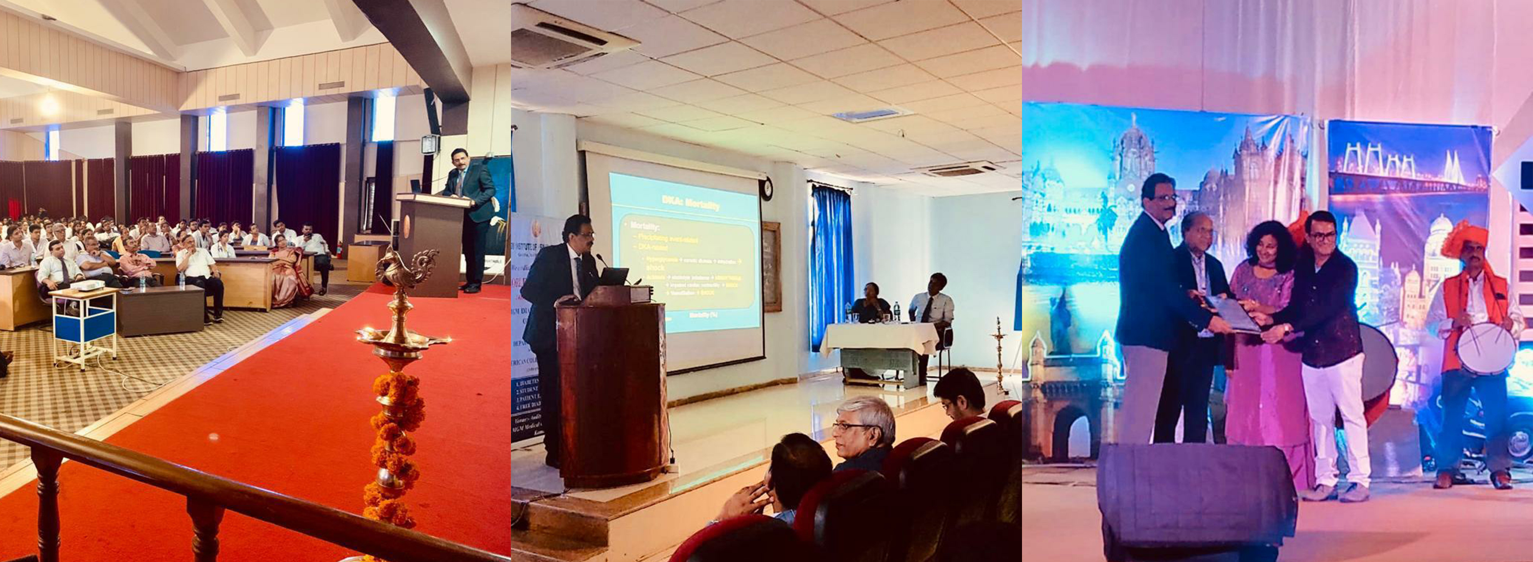 dr sandeep rai - diabetologist in kharghar & vashi, navi mumbai at event