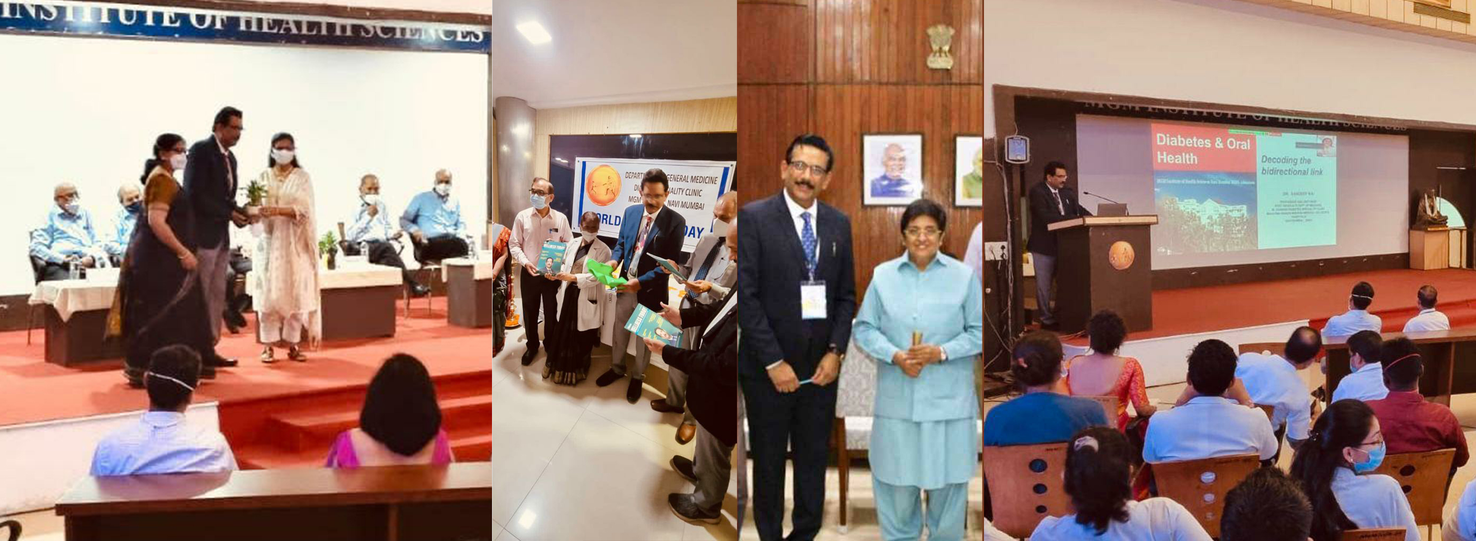 dr sandeep rai - diabetologist in kharghar & vashi, navi mumbai at event